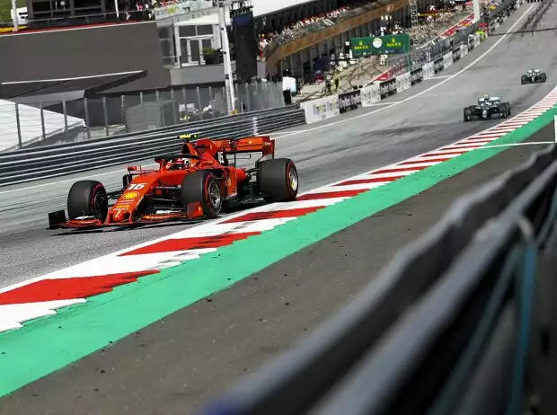 Titel-Bild zur News: Charles Leclerc, Valtteri Bottas