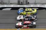 Three-Wide: Paul Menard (Wood), David Ragan (Front Row) und Parker Kligerman (Gaunt)