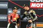 Toprak Razgatlioglu und Jonathan Rea 