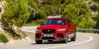 Bild zum Inhalt: Jaguar F-Pace SVR (2019) im Test: Der bessere BMW X3 M?