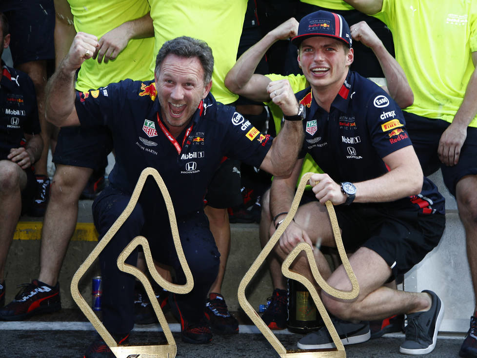 Christian Horner, Max Verstappen