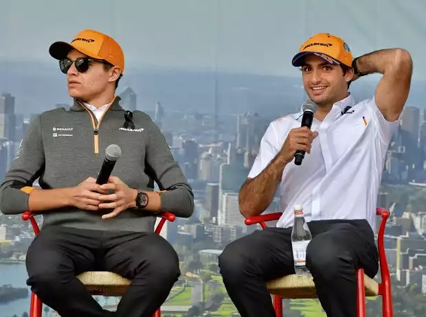 Lando Norris, Carlos Sainz Titel-Bild zur News: Lando Norris, Carlos Sainz