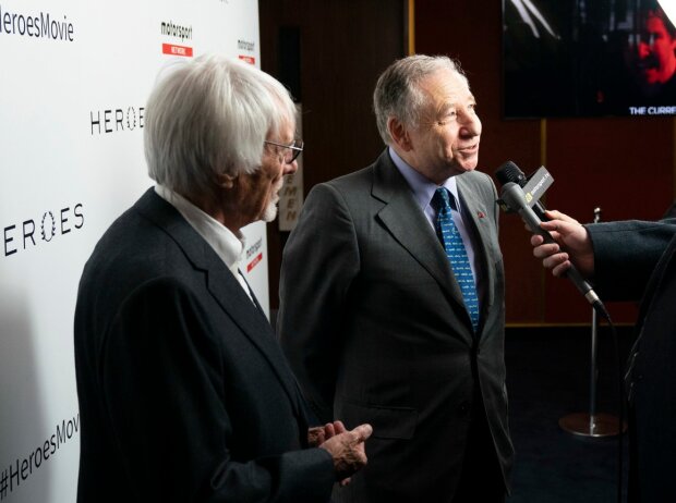 Bernie Ecclestone, Jean Todt Bernie Ecclestone, Jean Todt