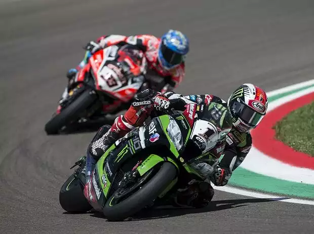 Jonathan Rea, Marco Melandri Titel-Bild zur News: Jonathan Rea, Marco Melandri