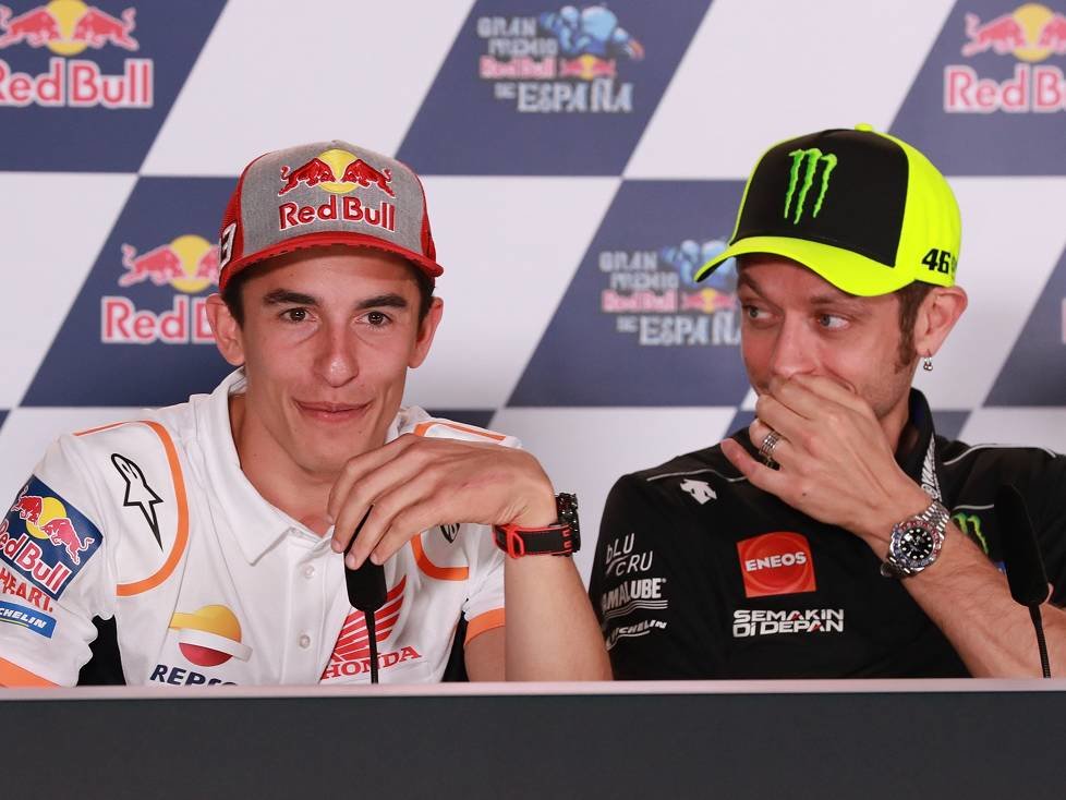 Marc Marquez, Valentino Rossi