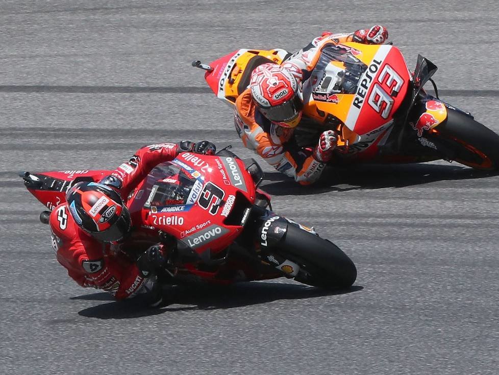 Danilo Petrucci, Marc Marquez