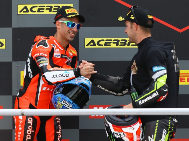 Marco Melandri, Jonathan Rea Marco Melandri, Jonathan Rea
