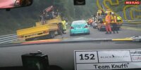 Bild zum Inhalt: Unfall mit vier Fahrzeugen im Zeittraining: VLN4 wird verkürzt