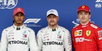 Bild zum Inhalt: Formel 1 Silverstone 2019: Bottas holt Pole hauchdünn vor Hamilton!