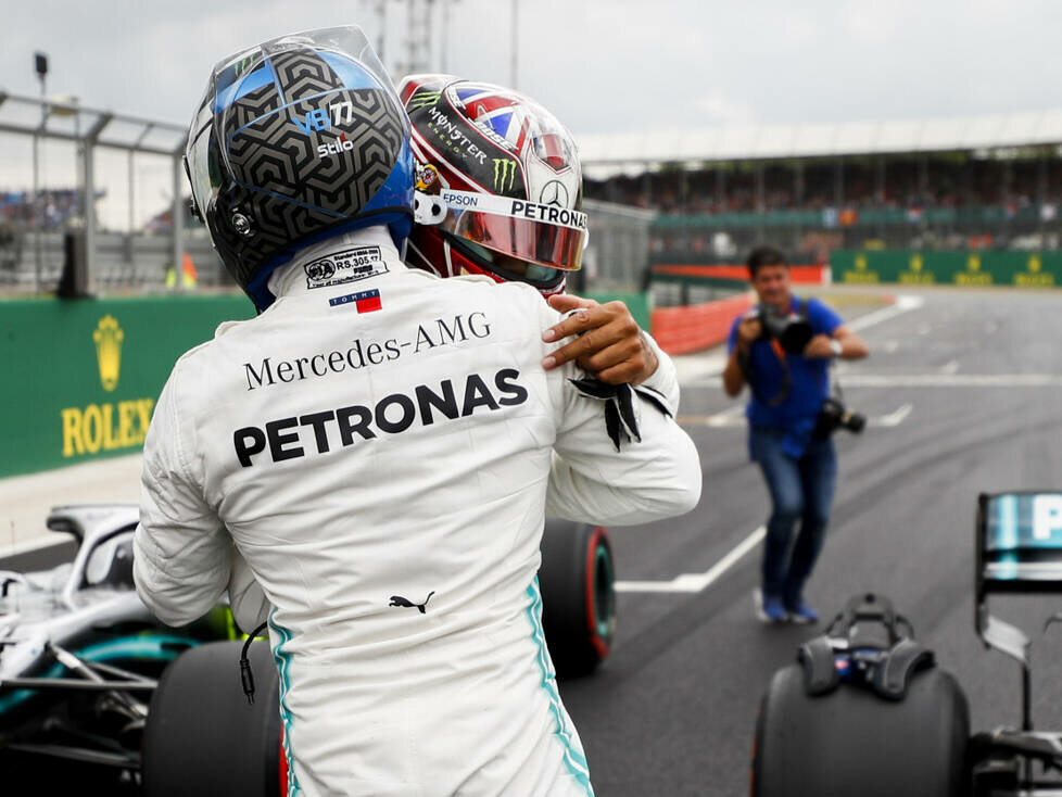 Valtteri Bottas, Lewis Hamilton