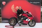 Carl Fogarty mit der limitierten Ducati