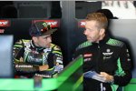 Leon Haslam mit Marcel Duinker