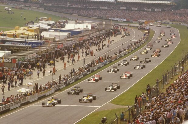 Nigel Mansell Gerhard Berger Williams ROKiT Williams Racing F1Lotus Lotus F1 Team F1 ~Nigel Mansell und Gerhard Berger ~ 