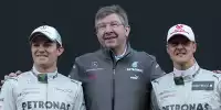 Michael Schumacher, Ross Brawn, Nico Rosberg
