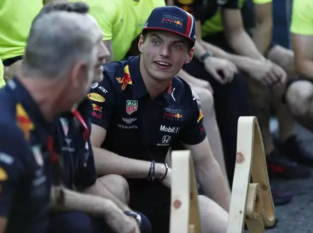 Christian Horner, Max Verstappen Titel-Bild zur News: Christian Horner, Max Verstappen