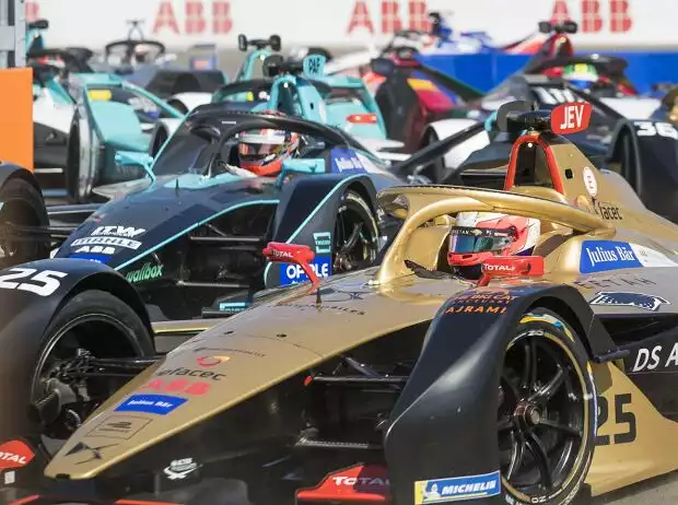 Jean-Eric Vergne, Gary Paffett, Andre Lotterer Titel-Bild zur News: Jean-Eric Vergne, Gary Paffett, Andre Lotterer