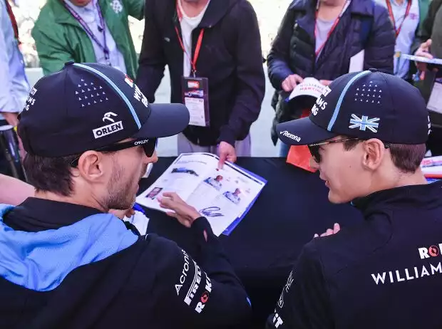 Titel-Bild zur News: Robert Kubica, George Russell