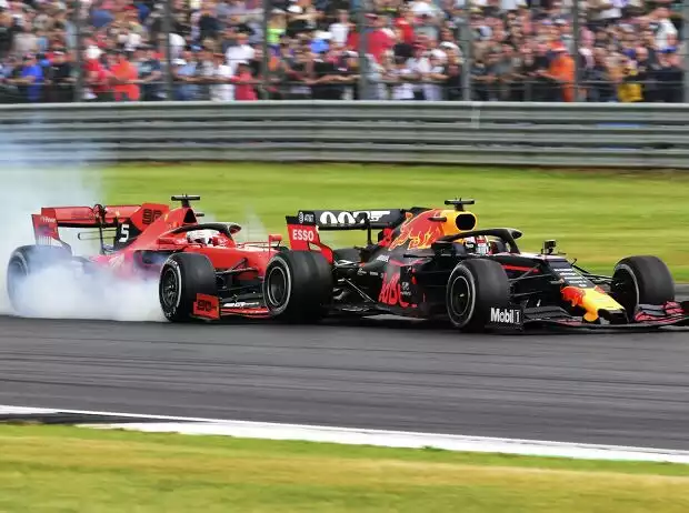 Sebastian Vettel, Max Verstappen Titel-Bild zur News: Sebastian Vettel, Max Verstappen