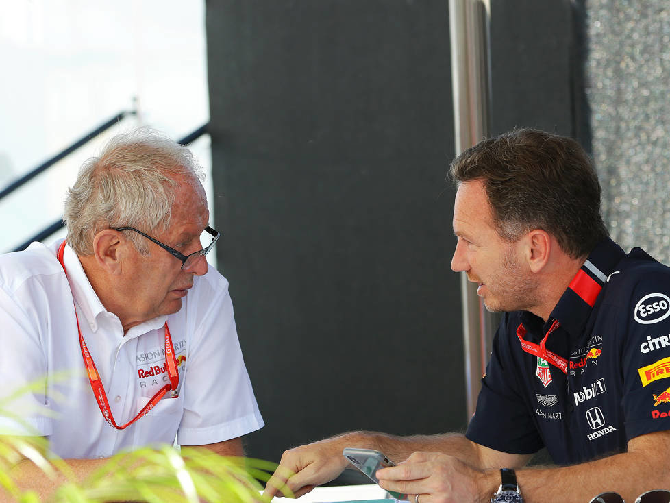 Helmut Marko und Christian Horner