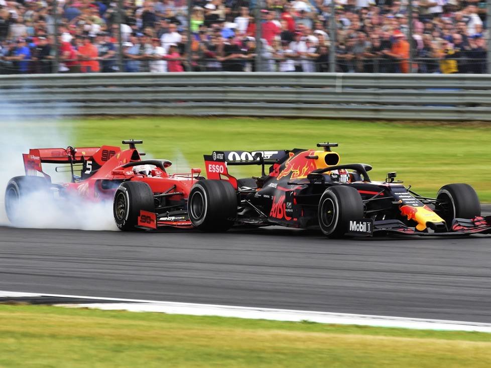 Sebastian Vettel, Max Verstappen