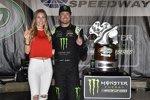 Kurt Busch (Ganassi) mit Ehefrau Ashley