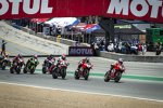 Start Lauf 1 in Laguna Seca 