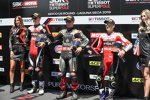 Chaz Davies, Jonathan Rea und Alvaro Bautista (v.l.n.r.)