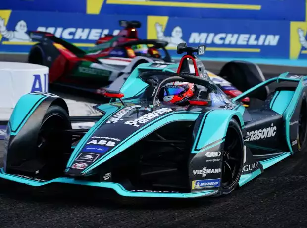 Mitch Evans, Lucas di Grassi, Malcolm Wilson Titel-Bild zur News: Mitch Evans, Lucas di Grassi, Malcolm Wilson