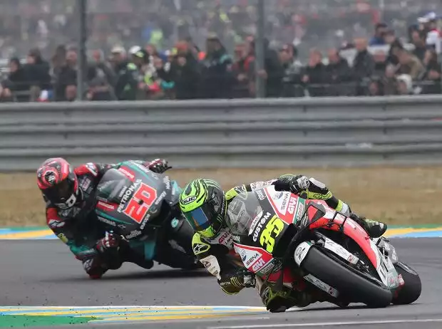Cal Crutchlow, Fabio Quartararo Titel-Bild zur News: Cal Crutchlow, Fabio Quartararo