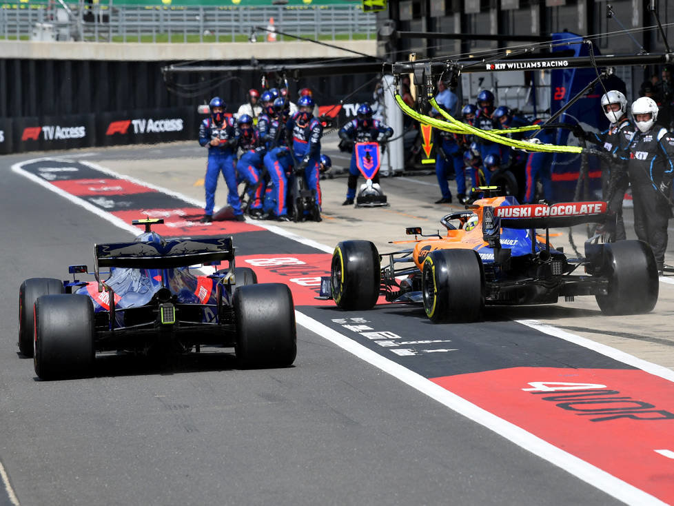 Alexander Albon, Lando Norris