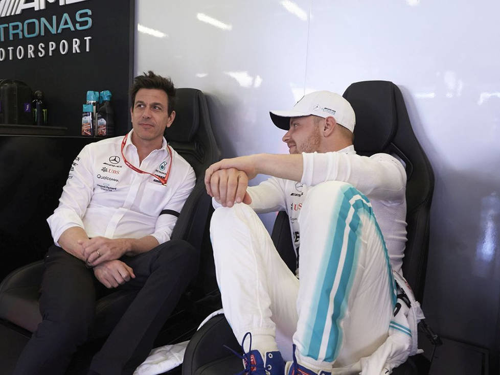 Toto Wolff, Valtteri Bottas