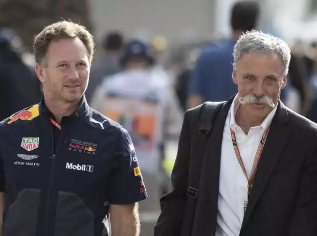 Titel-Bild zur News: Christian Horner, Chase Carey