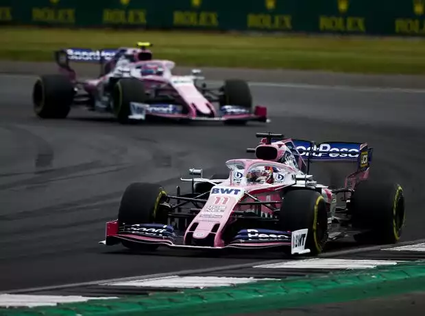 Sergio Perez, Lance Stroll Titel-Bild zur News: Sergio Perez, Lance Stroll
