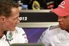 Bild zum Inhalt: Rosberg freut sich über Hamiltons Schumacher-Rekordjagd