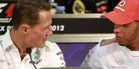 Bild zum Inhalt: Rosberg freut sich über Hamiltons Schumacher-Rekordjagd