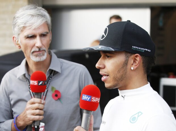 Lewis Hamilton, Damon Hill