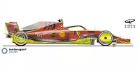 Illustration von Giorgio Piola: Formel 1 2021