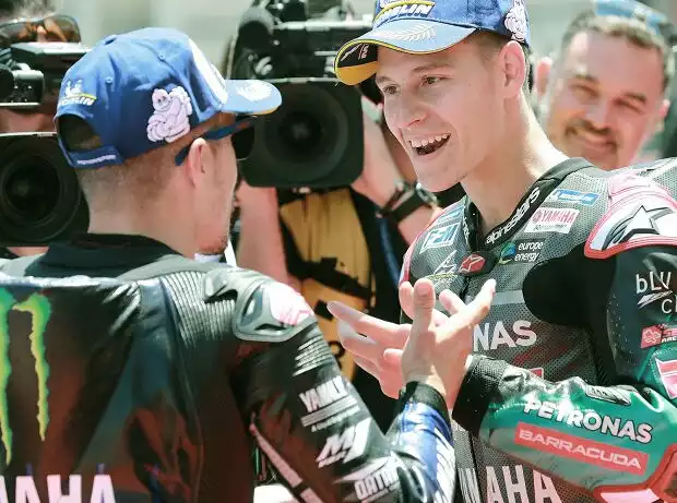 Maverick Vinales, Fabio Quartararo Titel-Bild zur News: Maverick Vinales, Fabio Quartararo