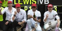 Lewis Hamilton, Valtteri Bottas, Toto Wolff
