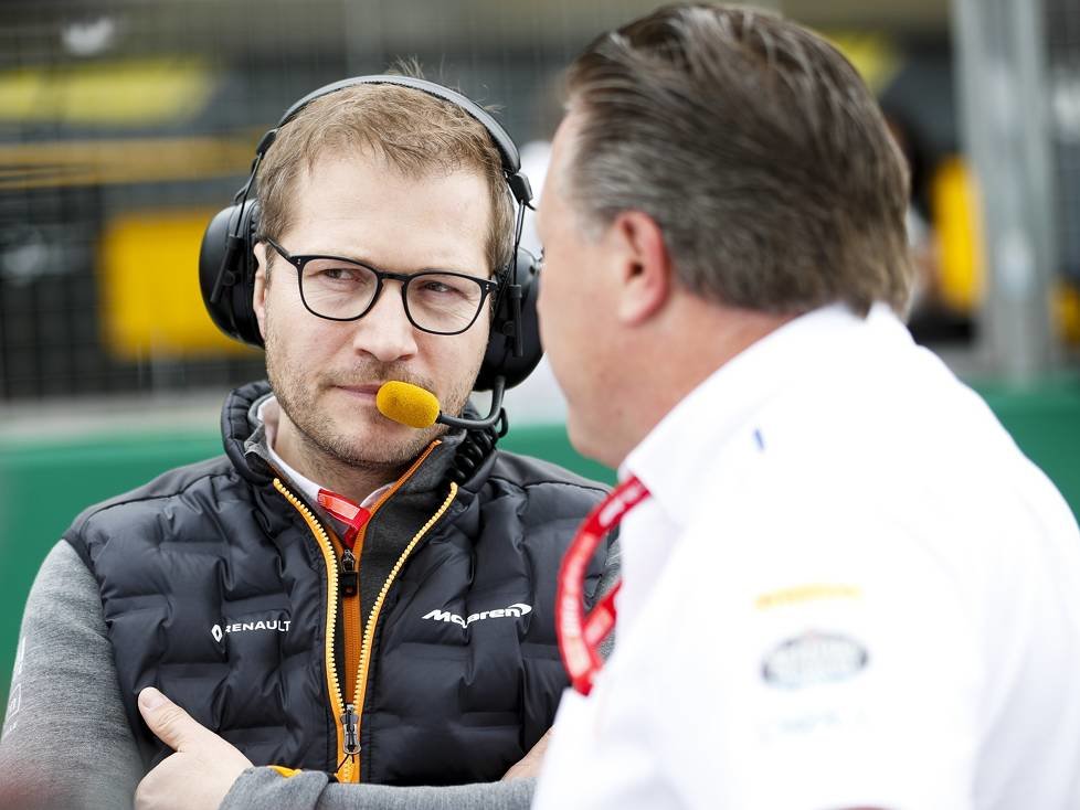 Andreas Seidl, Zak Brown