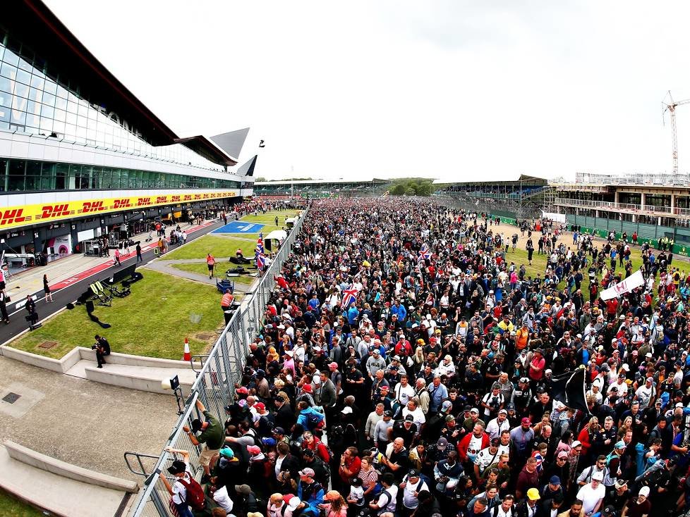 Fans in Silverstone