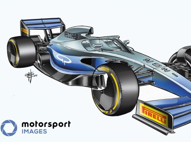 Titel-Bild zur News: Formel 1 2021: Illustration von Giorgio Piola