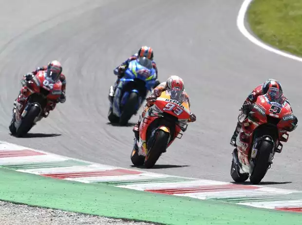 Danilo Petrucci, Marc Marquez Titel-Bild zur News: Danilo Petrucci, Marc Marquez