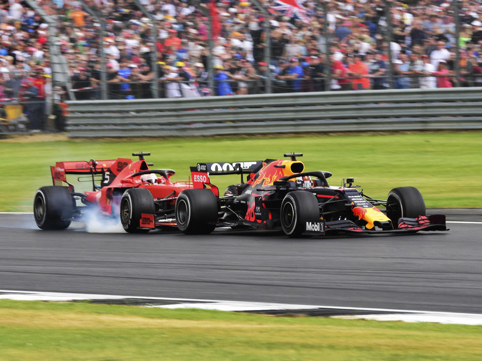 Sebastian Vettel, Max Verstappen