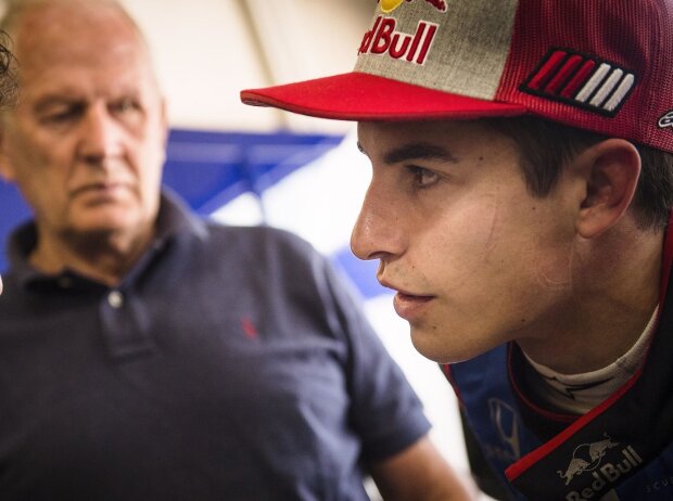 Marc Marquez, Mark Webber, Helmut Marko Marc Marquez, Mark Webber, Helmut Marko