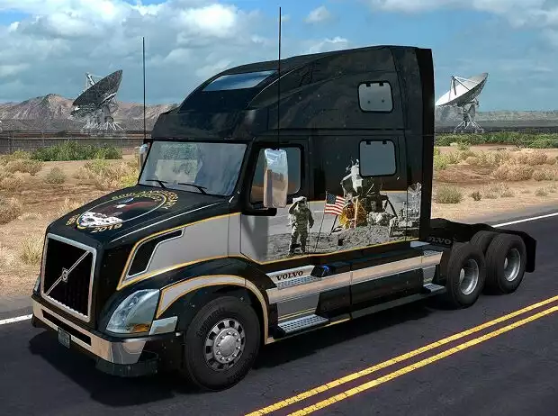 American Truck Simulator Mondlandung Titel-Bild zur News: American Truck Simulator Mondlandung
