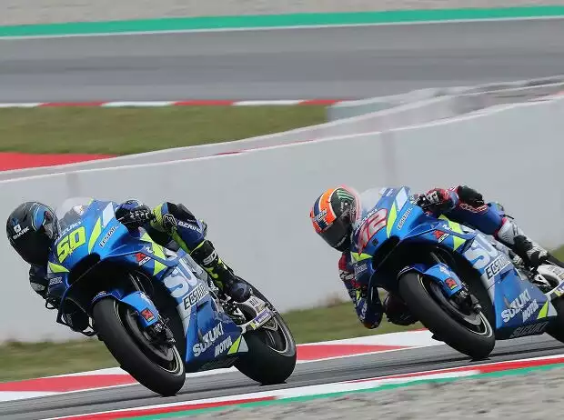 Titel-Bild zur News: Alex Rins, Sylvain Guintoli