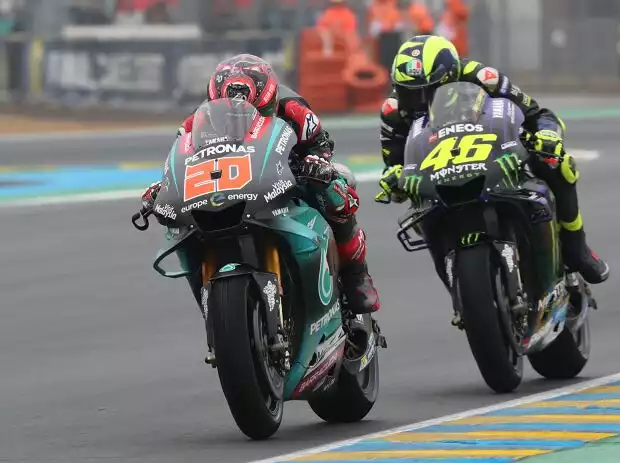 Fabio Quartararo, Valentino Rossi Titel-Bild zur News: Fabio Quartararo, Valentino Rossi