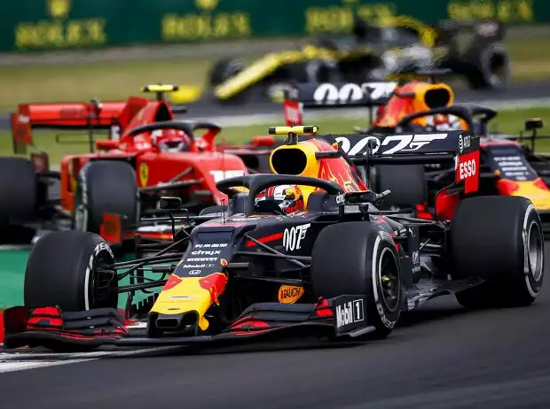 Pierre Gasly, Max Verstappen, Charles Leclerc Titel-Bild zur News: Pierre Gasly, Max Verstappen, Charles Leclerc
