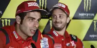 Bild zum Inhalt: Dovizioso gibt zu: Teamwork mit Petrucci "eine riskante Sache"